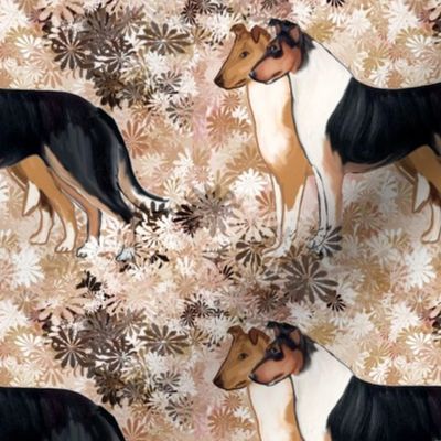 Smooth Collie Fabric