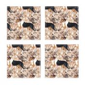 Smooth Collie Fabric