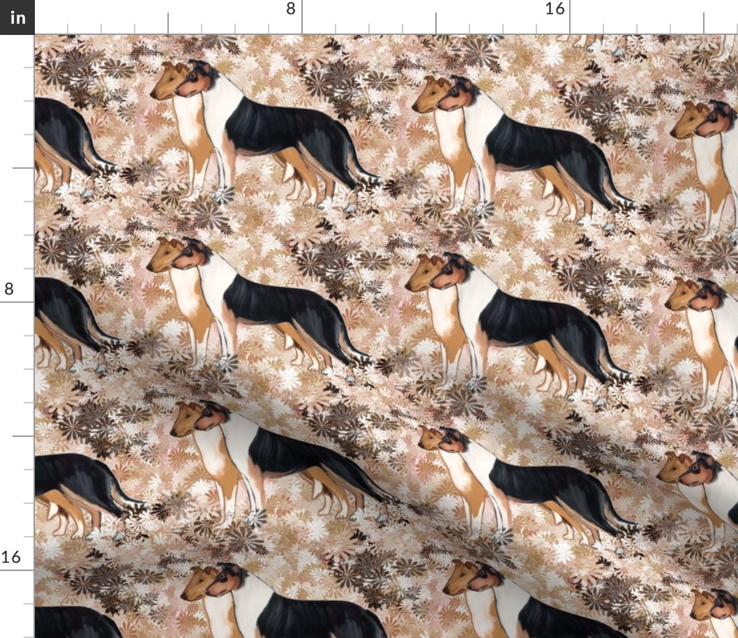 Smooth Collie Fabric