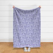 Good Night Unicorns- Small- Periwinkle Purple- Very Peri- Pantone Color of the Year 2022- Girl Unicorn Wallpaper- Magical Baby Girl Nursery-  Unicorn Fabric- Fairy Tale- Alicorn- Pegasus- Unicorn With Wings- Quilt Blender