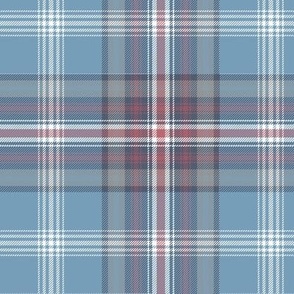 Alabama provisional tartan, 6" faded