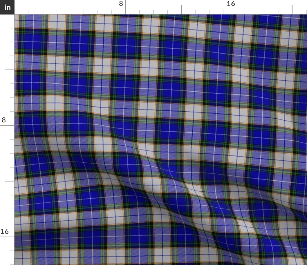 Nova Scotia dress tartan #1, 3" muted