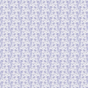 Good Night Unicorns- Micro- White Background- Periwinkle Purple- Very Peri- Pantone Color of the Year 2022- Girl Unicorn Wallpaper- Magical Baby Girl Nursery-  Unicorn Fabric- Fairy Tale- Alicorn- Pegasus- Unicorn With Wings- Quilt Blender