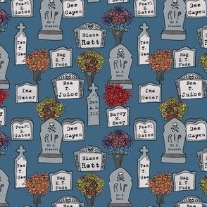 Humourous Headstones (small-scale)