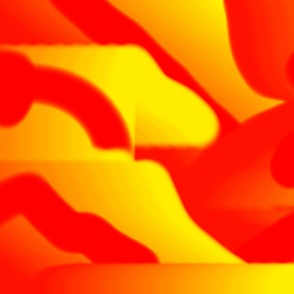 Red and Yellow Abstract