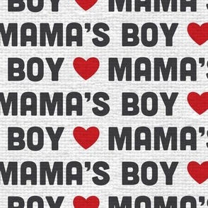 Mamas Boy Fabric Baby Boy