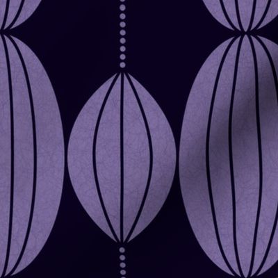 ART DECO LANTERNS - VINTAGE LAVENDER