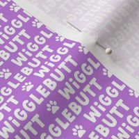 Wigglebutt - purple - LAD22