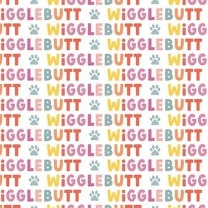 Wigglebutt - multi pink/blue - LAD22