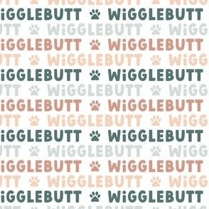 Wigglebutt - multi pink & green - LAD22
