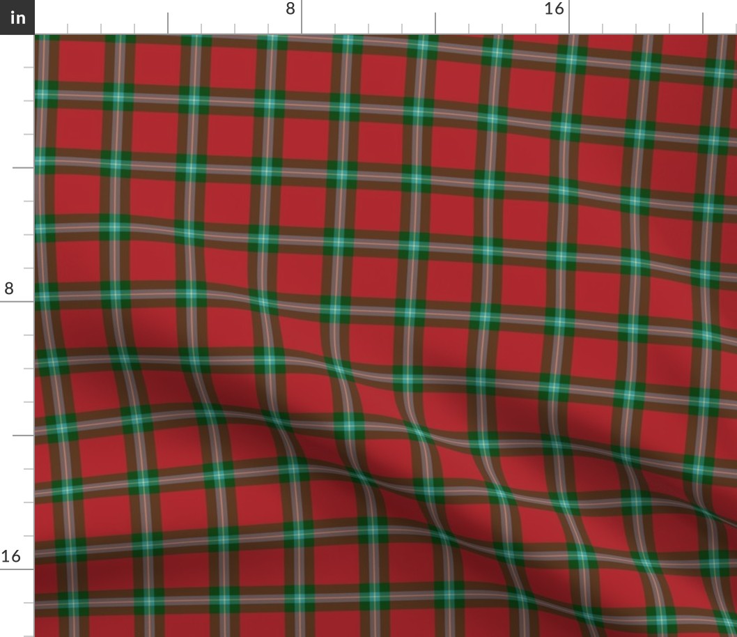 MacLaine tartan / MacLaine of Lochbuie, 2" - 1810 Wilson's of Bannockburn