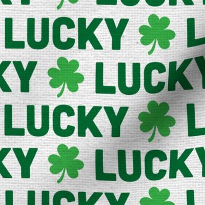 Lucky Shamrock Green Saint Patricks Day Lucky