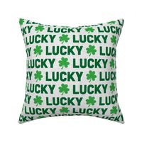 Lucky Shamrock Green Saint Patricks Day Lucky
