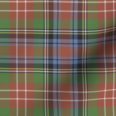 Christie tartan, 6" faded