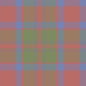 Carrick district tartan from 1930, 6" faded