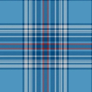 Budge wedding tartan, 6" modern colors