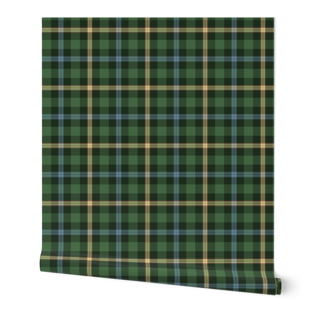 Brooke tartan, 6" weathered