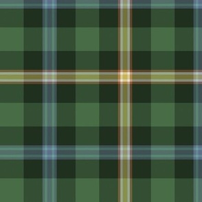 Brooke tartan, 6" weathered