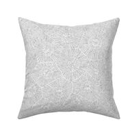 extra-large petoskey stone pattern in light  grey and white