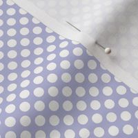 Polka dots white on light  veriperi