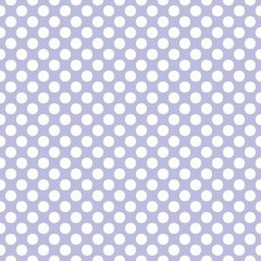 Polka dots white on light  veriperi