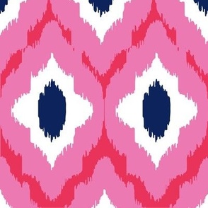 Pink Ikat