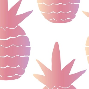 Jumbo // Pink Ombre Pineapples