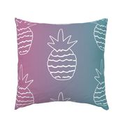 Jumbo // Mermaid Ombre Colors Pineapples