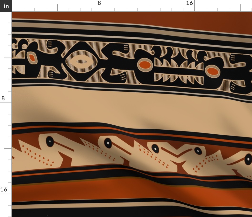 Peruvian Inca Parajos y Dragons - Design 12693678