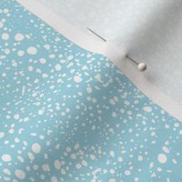 Kelp Dot - Geometric Irregular Dot Adrift Blue White Regular