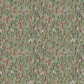 301 - Poraiti Willow Fronds Summer - large scale for wallpaper, soft furnishings and bag making.