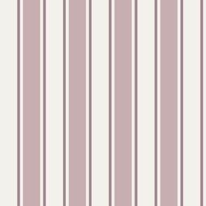 vertical stripes burnished lilac