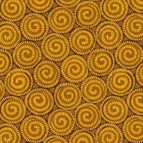 Pinwheel//Saturated Yellow//Small Scale