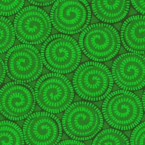 Pinwheel//Saturated Green//Large Scale