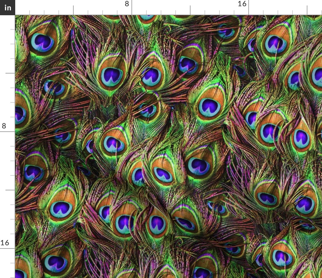 Peacock Feathers Invasion - Wave