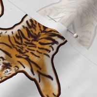 Tiger Rugs for Dollhouse