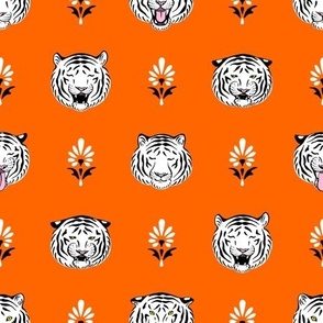 Moods of a Tiger (Orange and White)