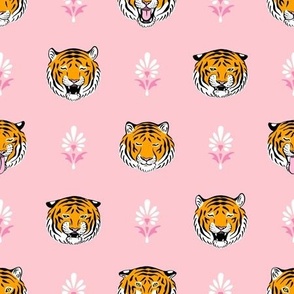 Moods of a Tiger (Pink and Marigold)