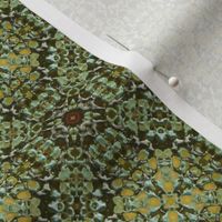 Sage Green and Gold Filigree, medium 