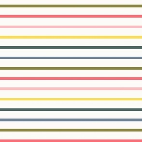  Stripes-Pink Peonies Collection