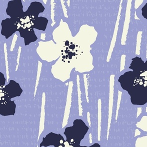 grassy meadow lavender solid large scale