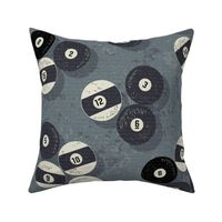 Eight Ball Corner Pocket - Navy Slate - Large