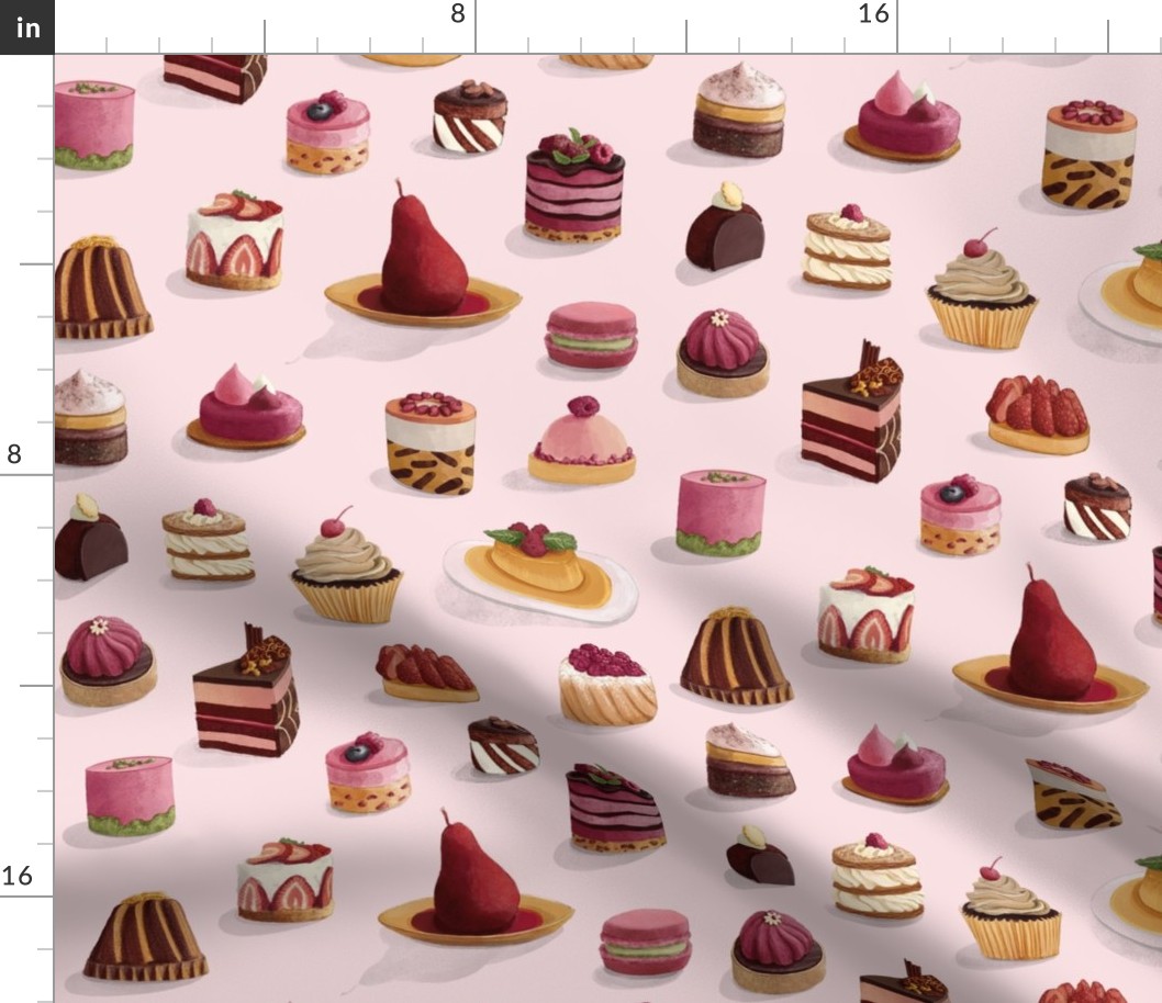 Valerie Hamill bakery desserts pink 150 dpi