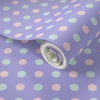 Petal pastel polka dots