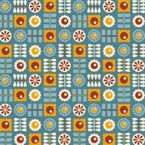 Pattern 0683 - scandinavian flowers