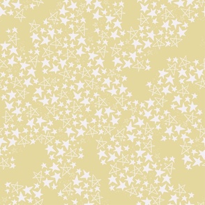 Mono Pastel Stars - Yellow