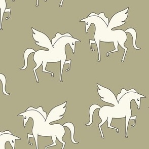 Pegasus - Olive Green