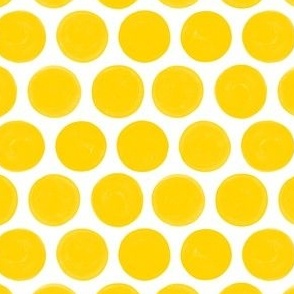 INKY DOTS YELLOW