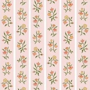 regency stripe - pale pink