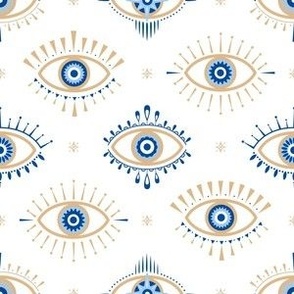 Evil Eye White